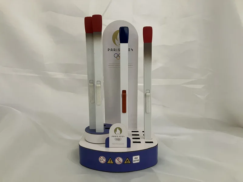 奥运主题点火器展示架