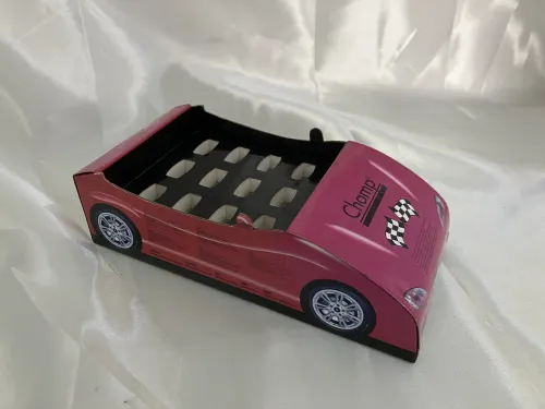 跑车造型包插板展示盒