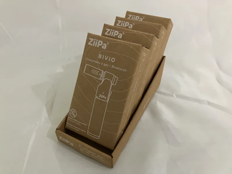 牛皮纸打火机展示盒